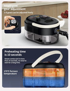 High-Pressure Handheld Steam Cleaner for Home and Kitchen
