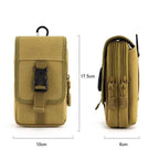 Waterproof Tactical Phone Waist Pouch for Outdoor Travel