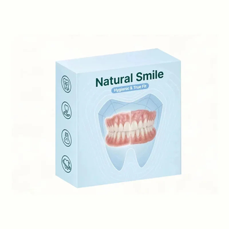 Comfortable Silicone Cosmetic Dentures for a Natural Smile