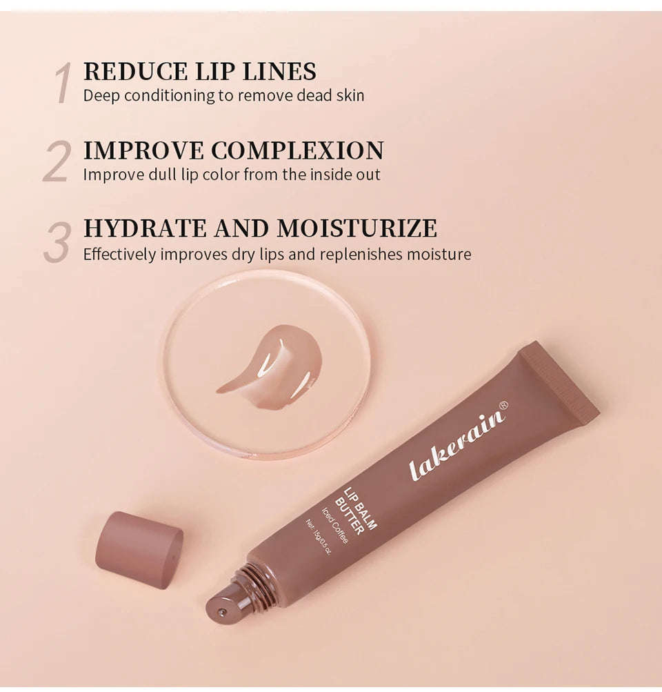 Hydrating Moisturizing Lip Butter Gloss for Dry Cracked Lips