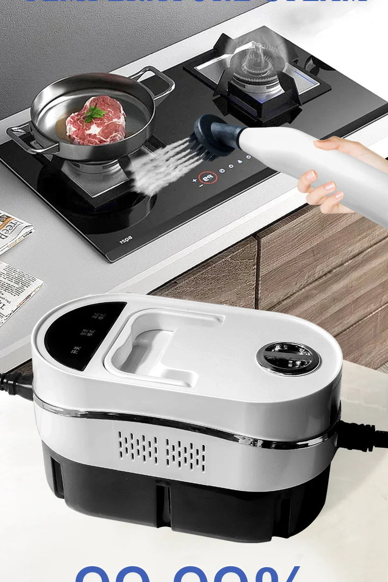 High-Pressure Handheld Steam Cleaner for Home and Car