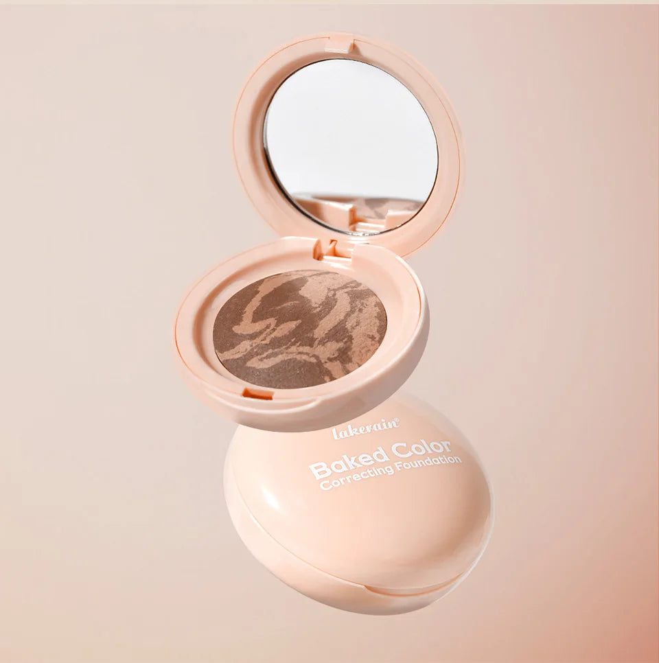 Baked Color Correcting Pressed Powder Foundation