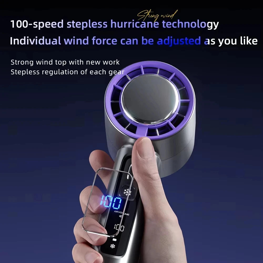 Portable Semiconductor Cooling Handheld Fan