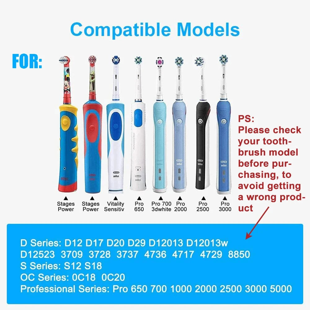Electric Toothbrush Replacement Charger for Oral B