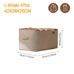 Foldable Fabric Clothing and Closet Organizer Storage Box