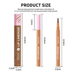 Waterproof Ballpoint Felt Tip Lip Liner Stain