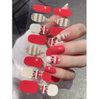Christmas Snowflake Gel Nail Art Stickers