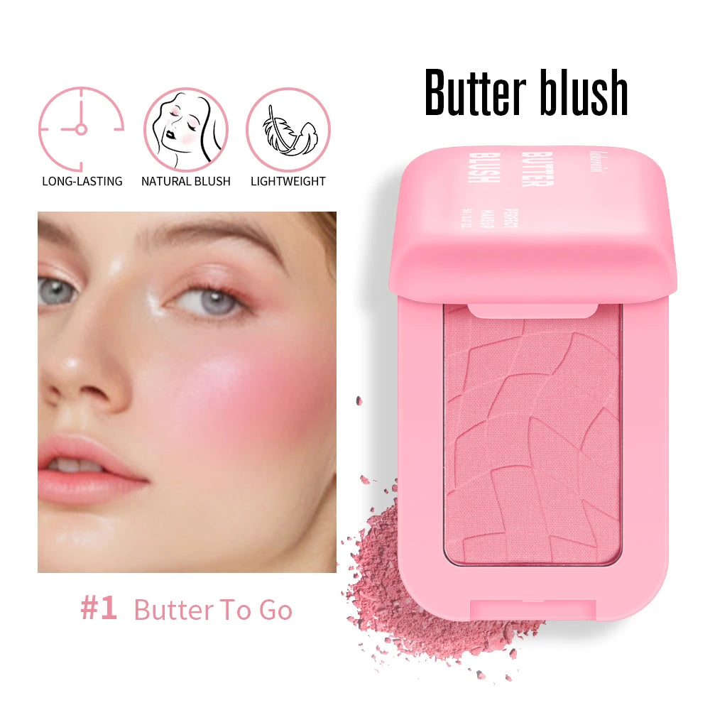 Long-Lasting Cream Butter Blush for Natural Radiant Glow