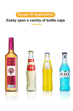 Automatic Stainless Steel Push-Down Beer Bottle Opener