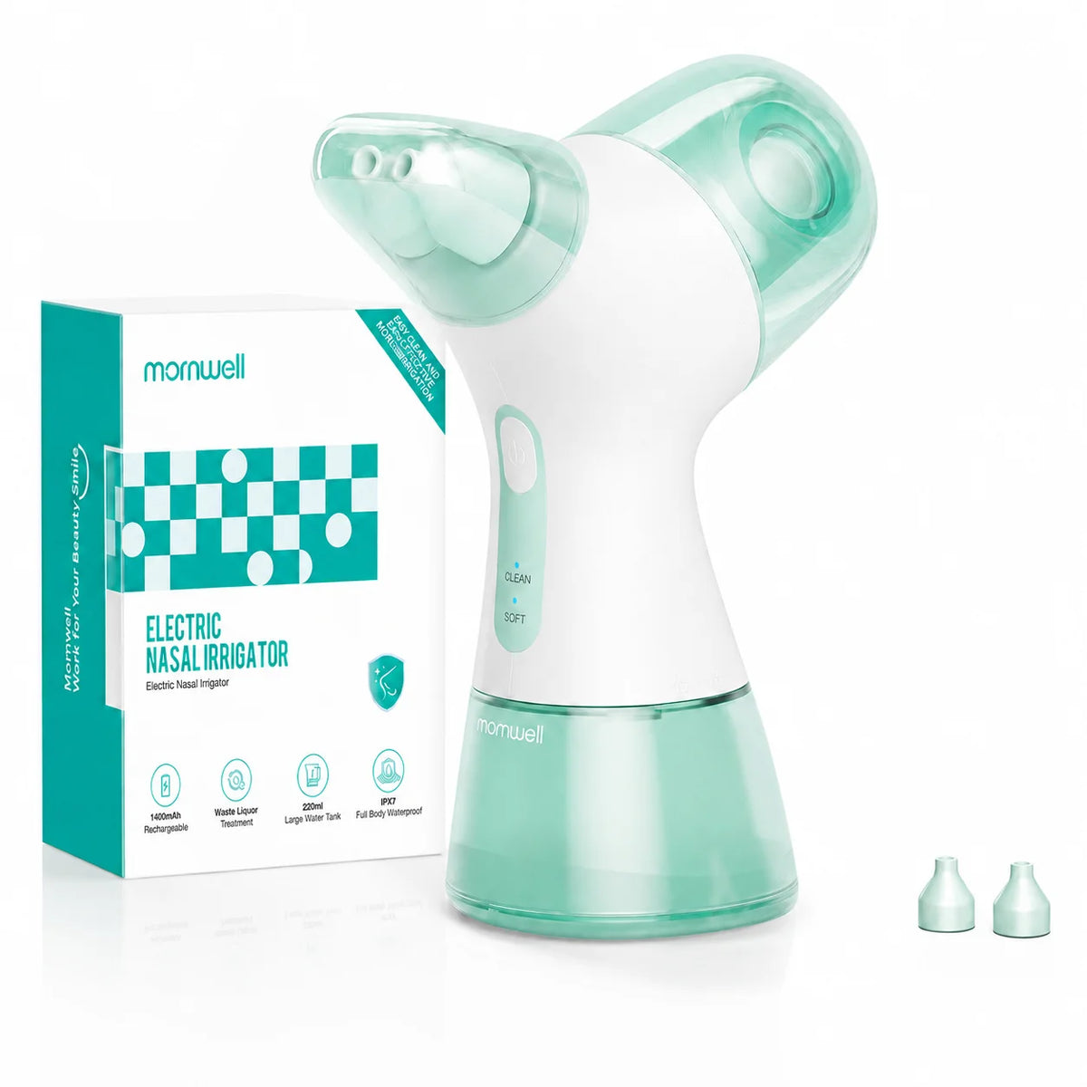 Electric Nasal Irrigation System for Sinus and Allergy Relief