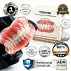 Instant Snap-On Silicone Smile Veneers for Natural Looking Teeth