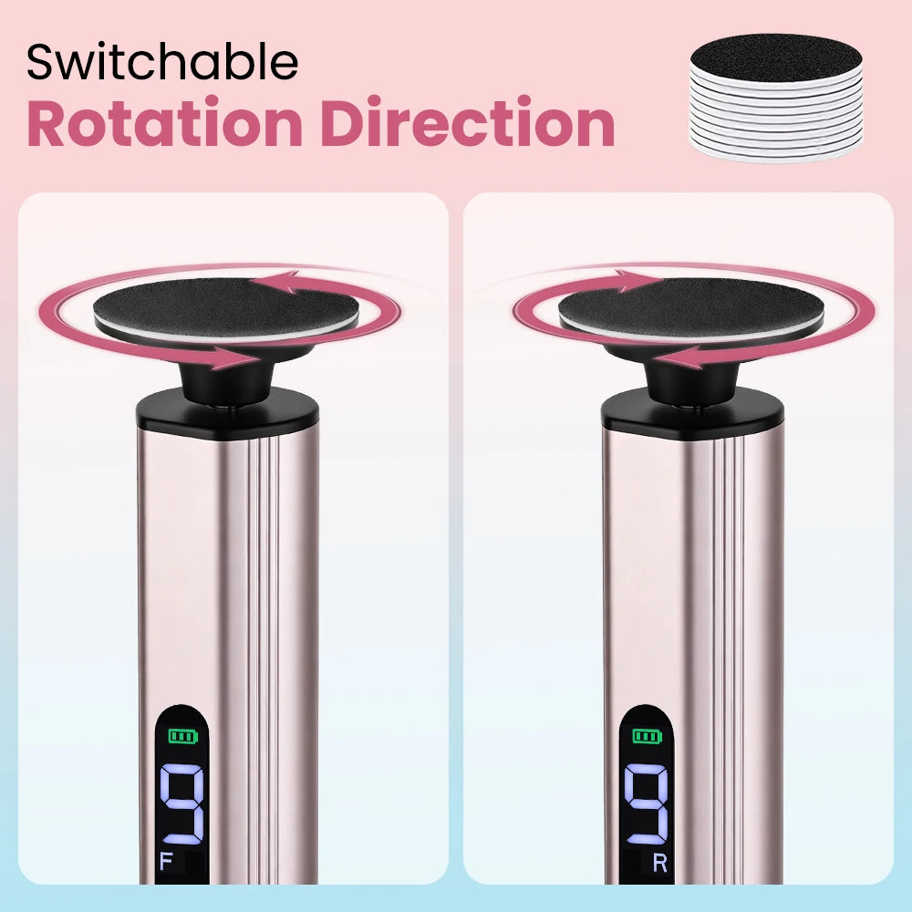 Electric Callus Remover and Pedicure Foot File Tool
