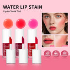 Waterproof 2-in-1 Matte Lip Tint and Liquid Blush