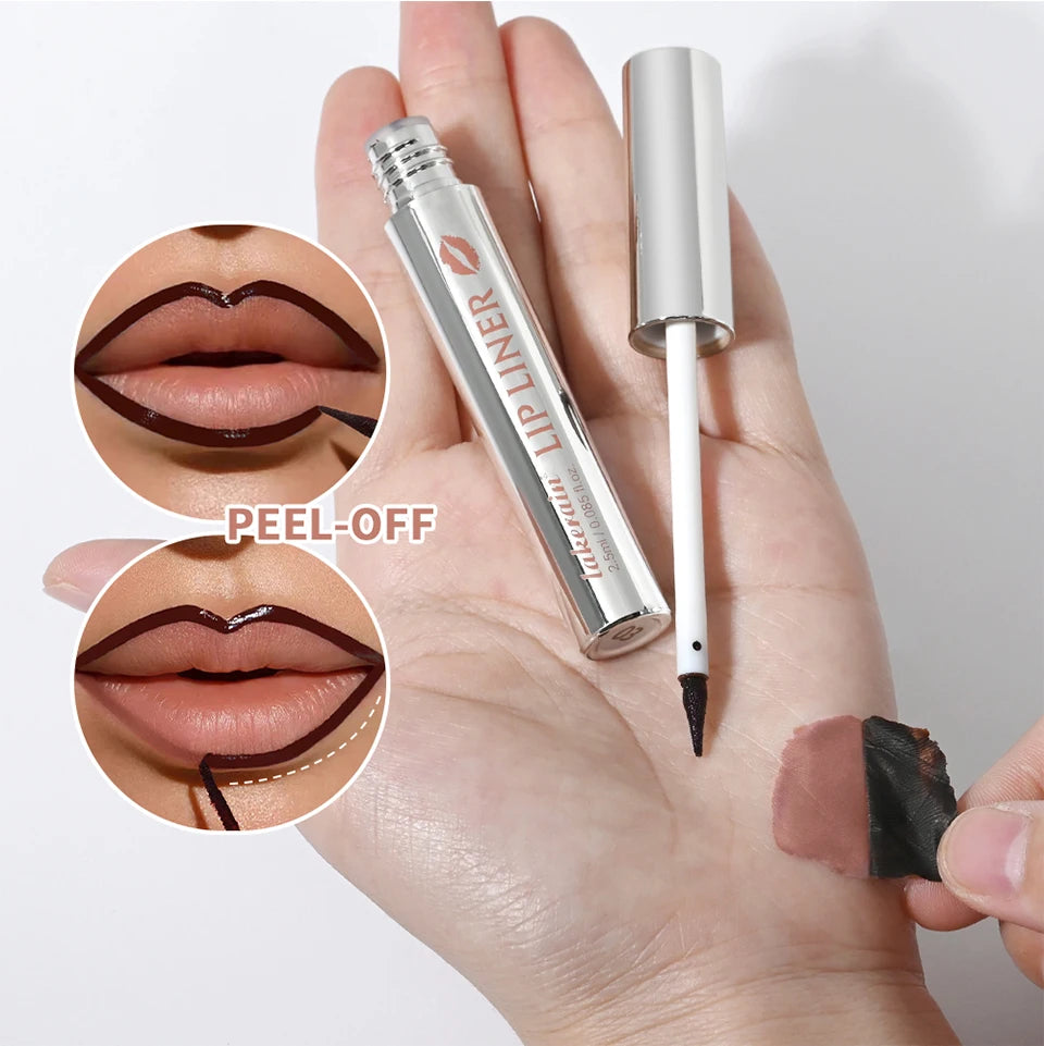 Waterproof Peel-Off Lip Liner Tattoo Pen
