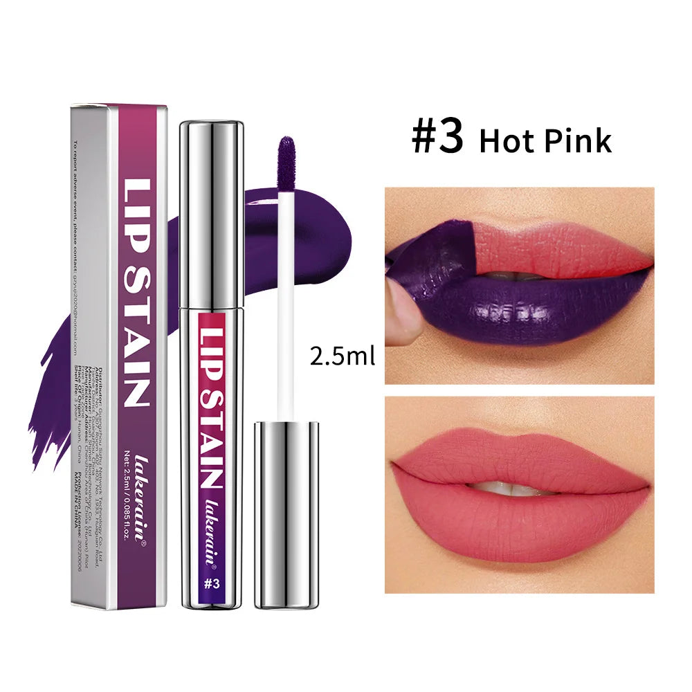 Waterproof Peel-Off Matte Lip Stain Tint