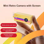 Mini Retro Keychain Digital Camera with LCD Screen