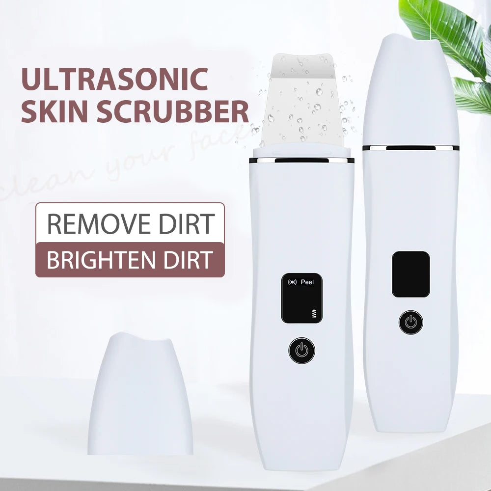 Ultrasonic Facial Skin Scrubber and Pore Cleaner - 8