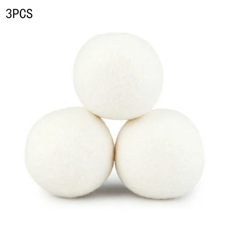 Reusable Wool Laundry Dryer Balls for Soft and Fluffy Clothes - 20