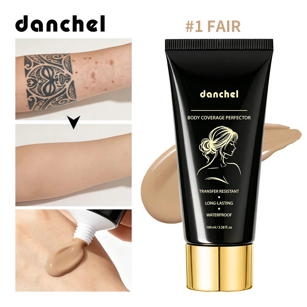 Waterproof Full Coverage Body Concealer for Tattoos and Scars