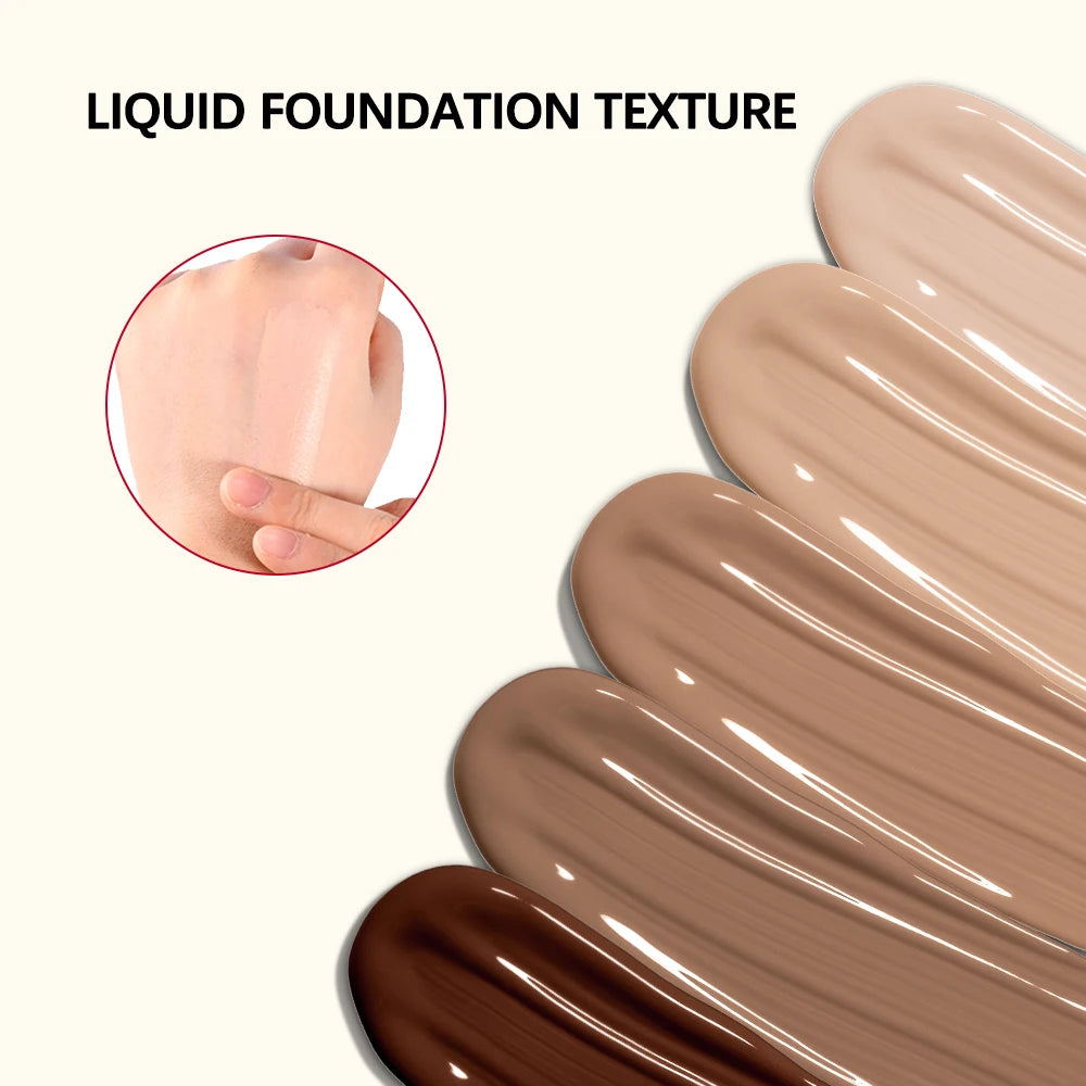 Matte Finish Liquid Foundation for Smooth Natural Coverage - 5