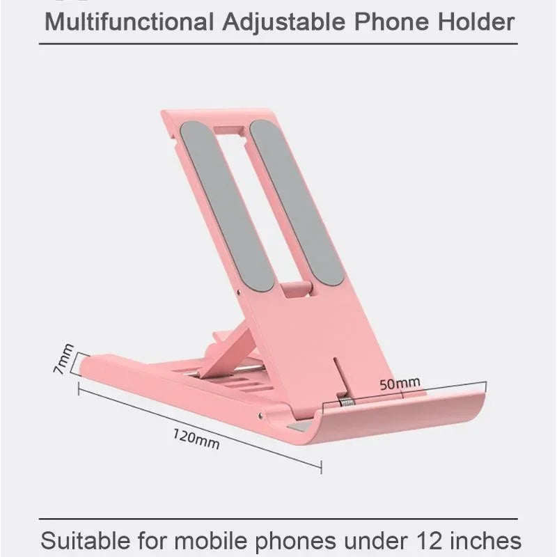 Foldable Adjustable Desktop Phone Holder - 13