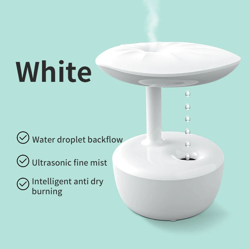 Anti-Gravity LED Water Drop Humidifier - 24