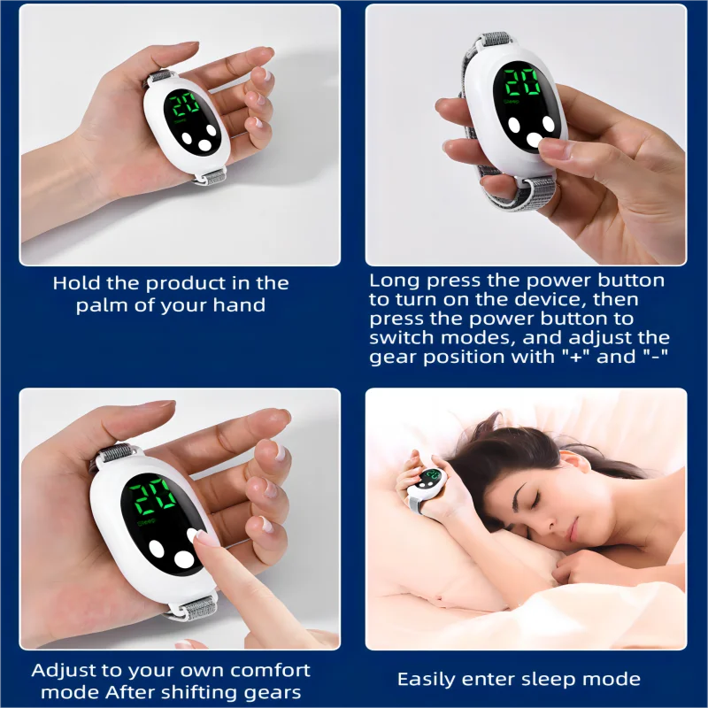 Microcurrent Handheld Sleep Aid and Anxiety Relief Device - 6