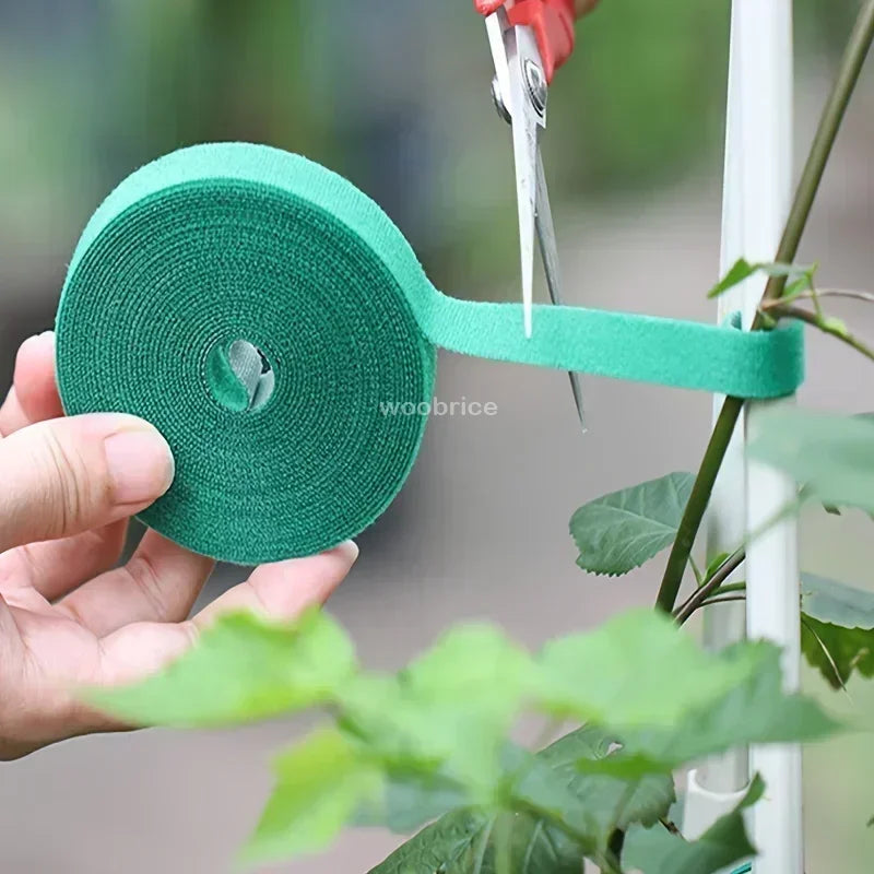 Reusable Adjustable Plant Support Ties for Garden
