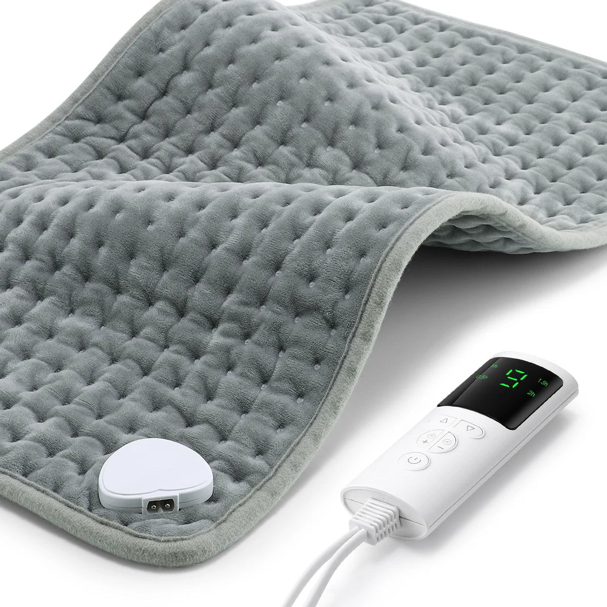 Electric Adjustable Heating Pad for Back Neck and Body Relief