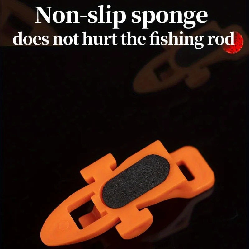 5-Piece Fishing Rod Hook Keeper and Lure Holder Set
