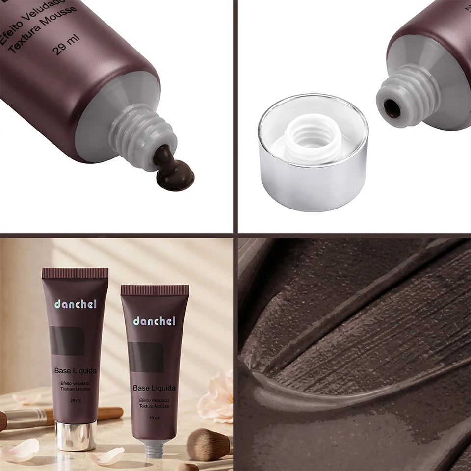 Velvet Matte Liquid Foundation for Flawless Coverage - 17
