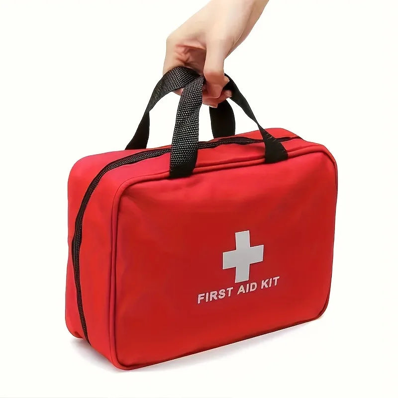 Portable First Aid Storage Bag for Travel and Outdoor Emergencies - 7