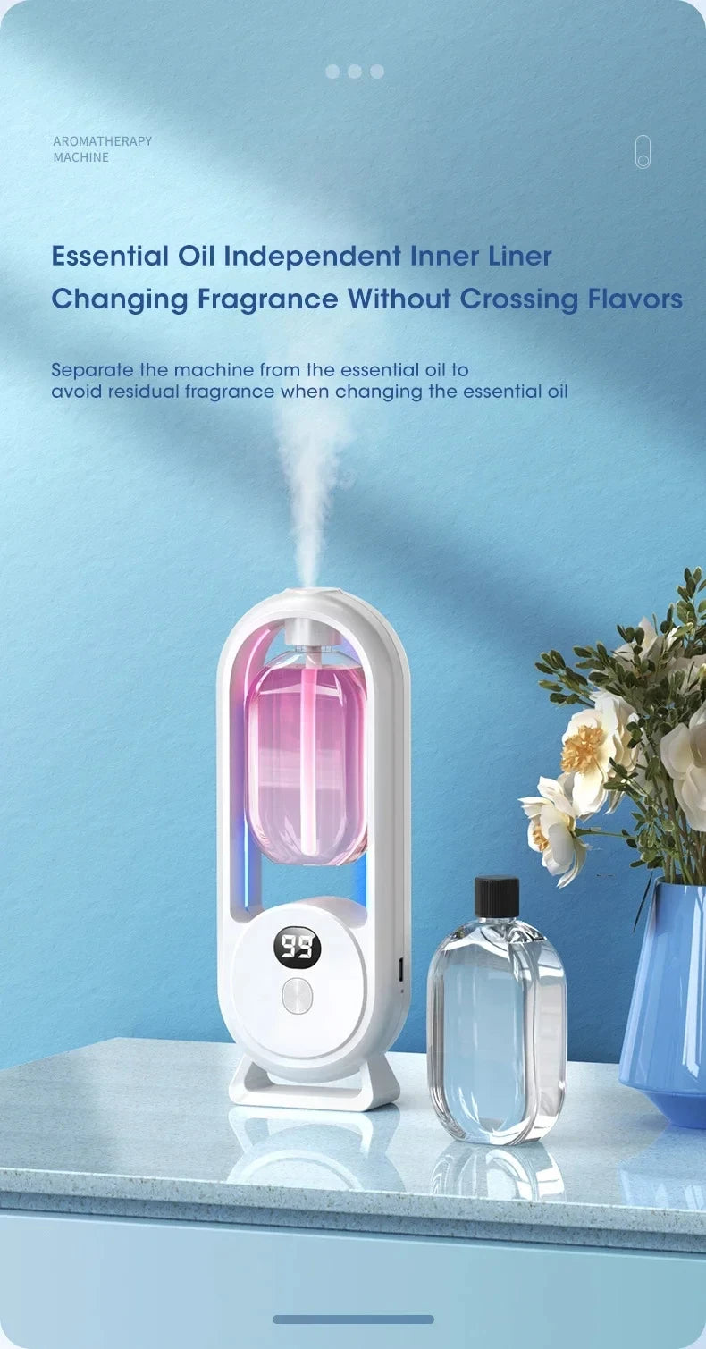 Automatic Essential Oil Scent Diffuser for Home Fragrance - 20