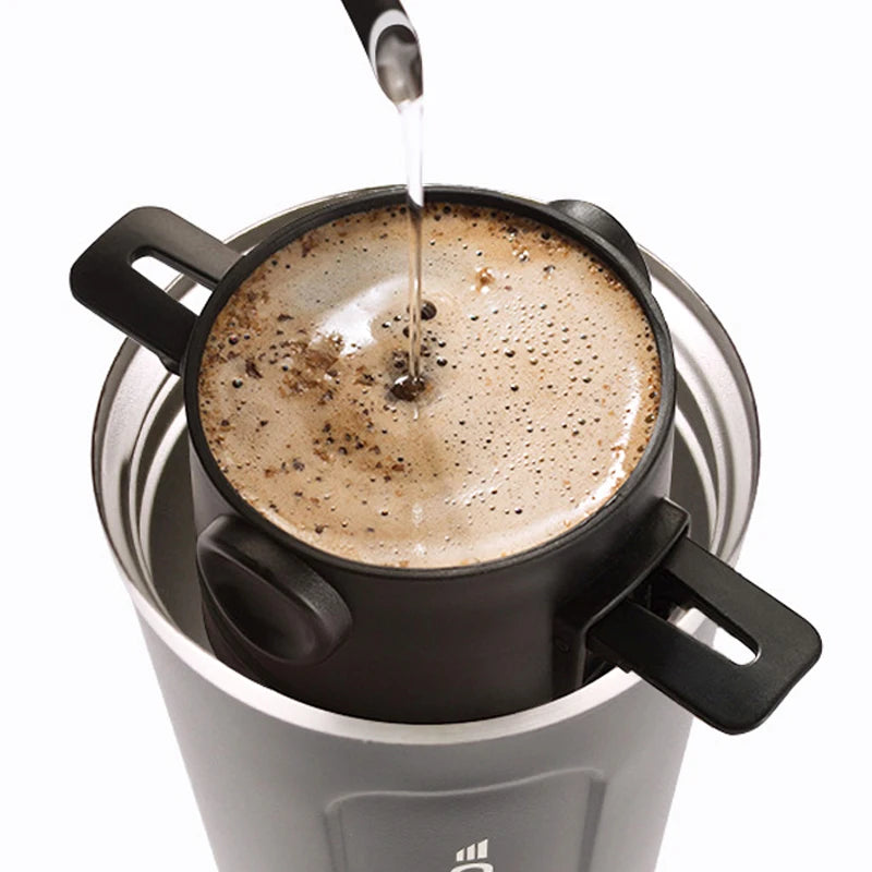Portable Stainless Steel Reusable Coffee Drip Filter