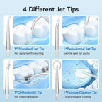 Portable Rechargeable Oral Irrigator Water Dental Flosser