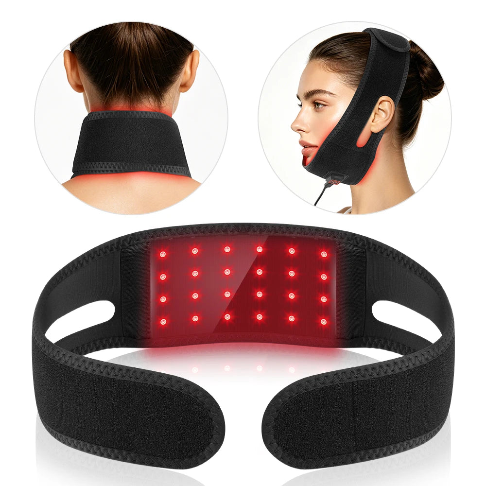 Red and Infrared Light Therapy Wrap for Face Neck and Body - 7