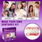 Comfortable Silicone Full Set Dentures for Instant Smile