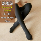 Thermal Fleece Lined Skin Effect Tights for Women