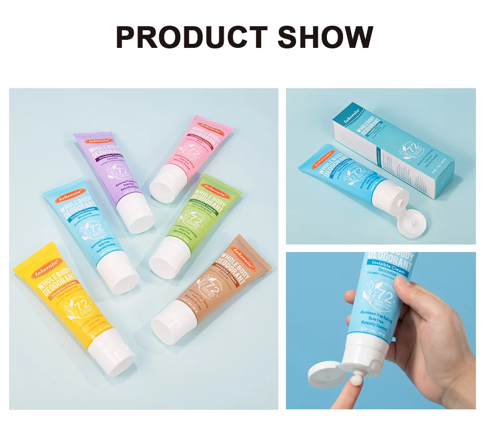 72-Hour Invisible Whole Body Deodorant Cream - 16