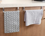 Stainless Steel Over-Cabinet Door Towel Rack