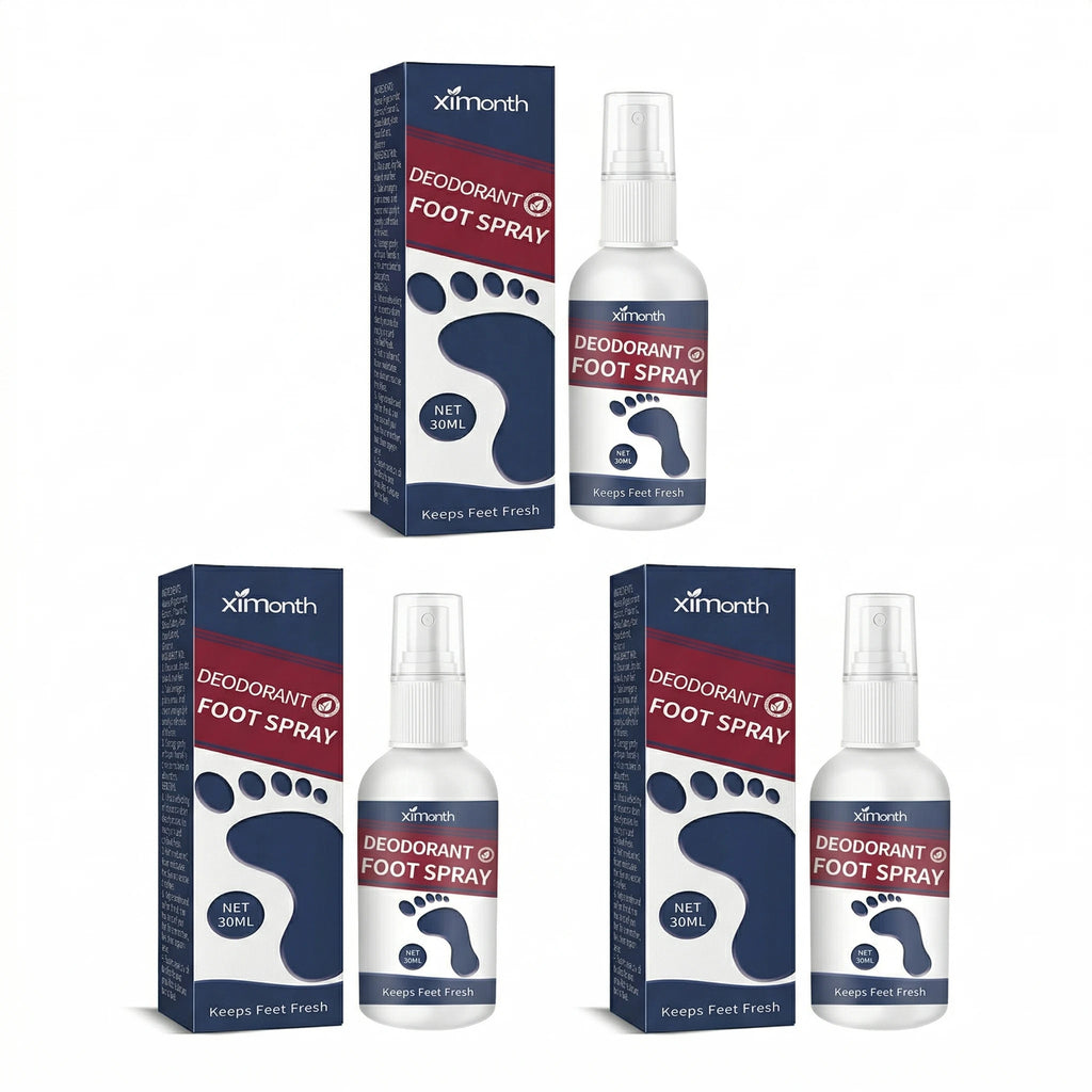 Refreshing Deodorizing Foot Spray for Odor Removal and Dry Skin