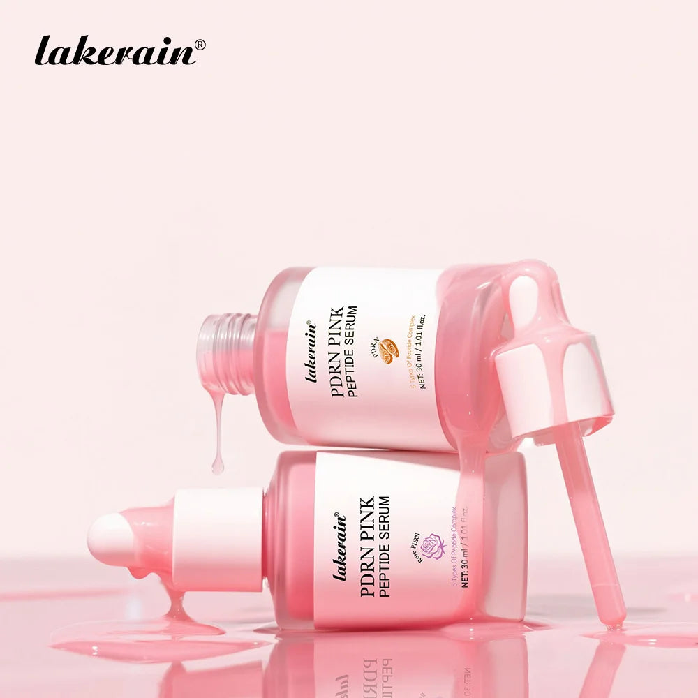 Salmon PDRN Pink Peptide Facial Serum for Glass Skin Glow - 1