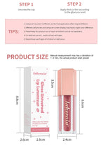 Moisturizing Liquid Glitter Lip Gloss for Plump Lips