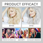 Permanent Silver Gray Hair Dye Cream