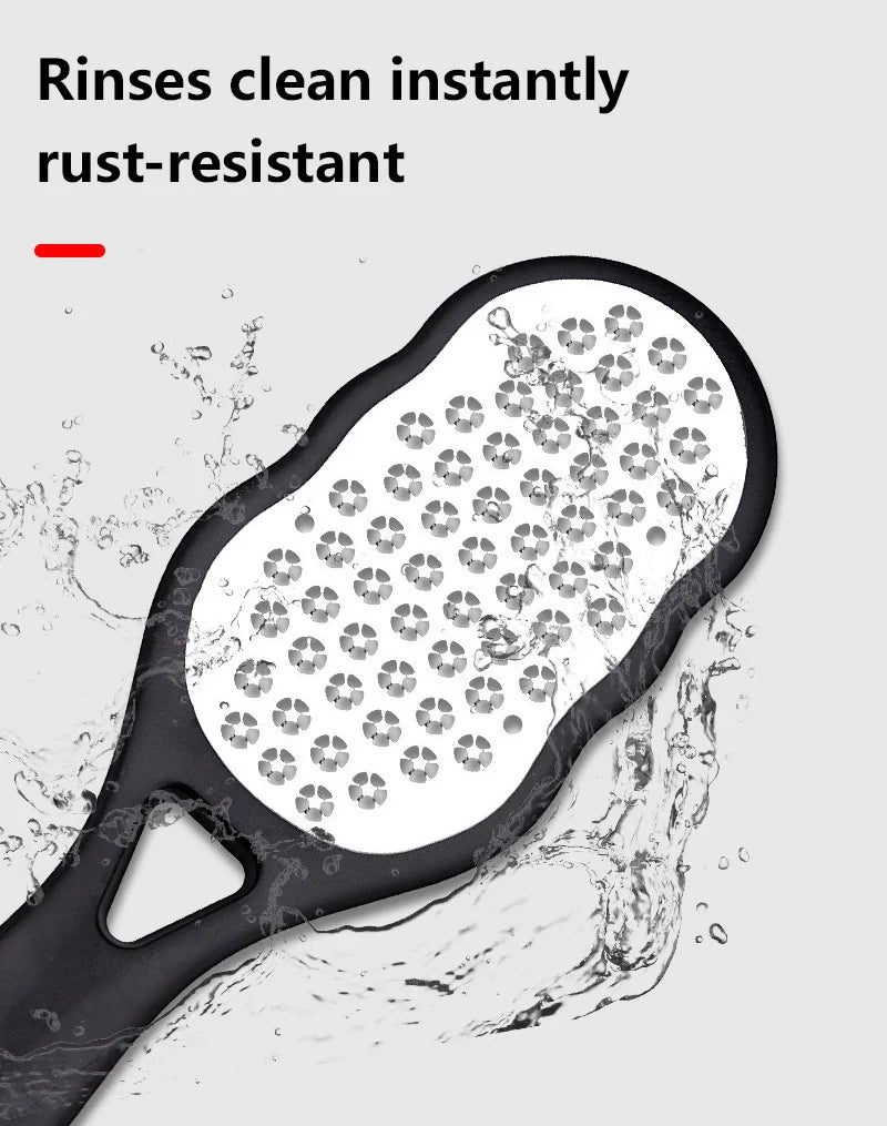 Professional Stainless Steel Foot File for Cracked Heels and Calluses