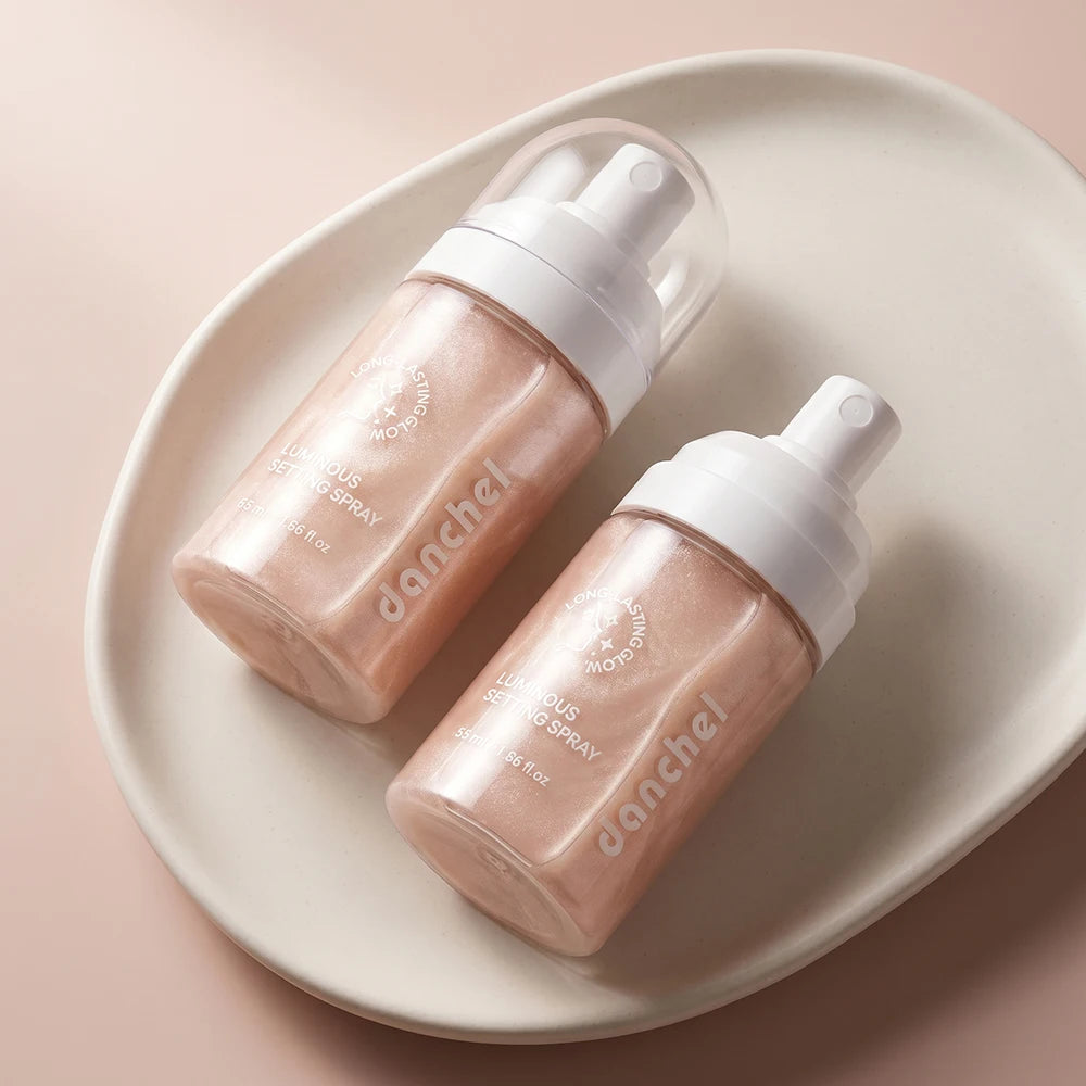Luminous Hydrating Makeup Setting Spray for Radiant Dewy Finish