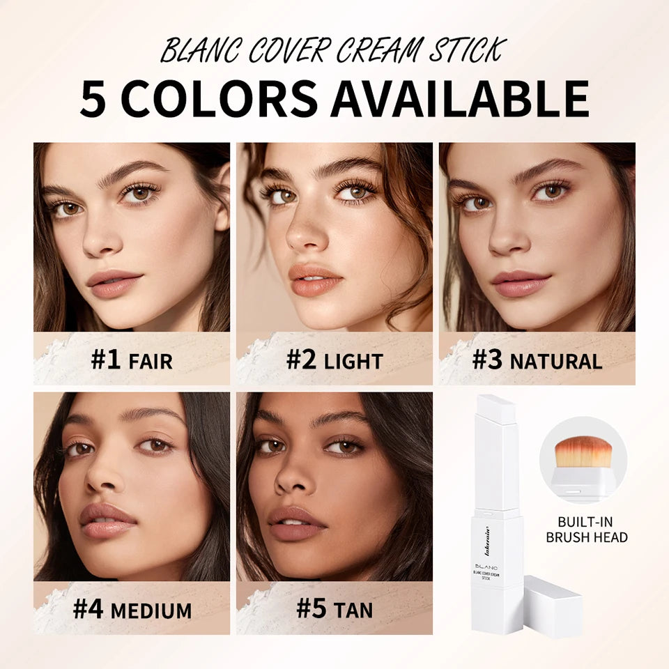 Color-Changing Foundation Stick with Built-in Brush - 8
