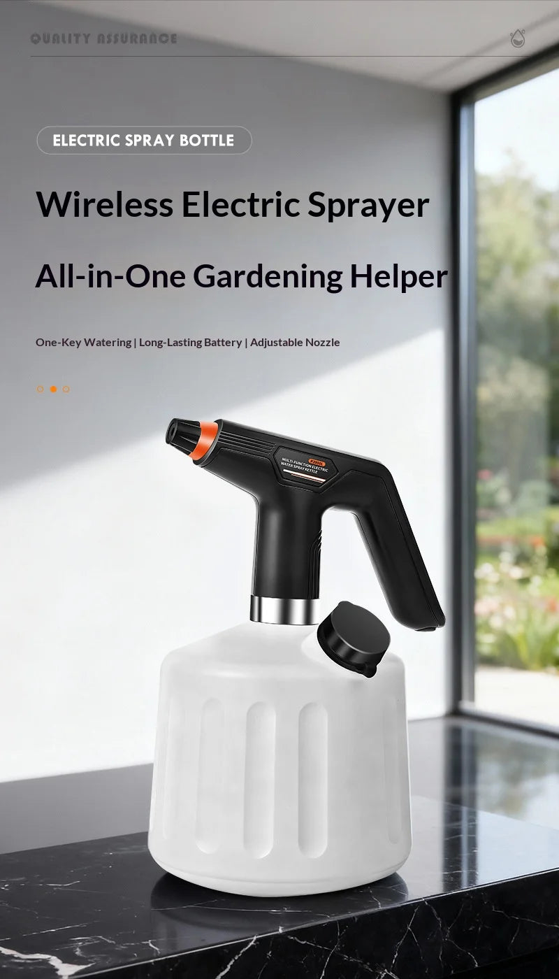 Electric Automatic Plant Watering Spray Bottle
