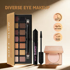 3-Piece Eye Makeup Set with Corrector, Eyeshadow and Mascara