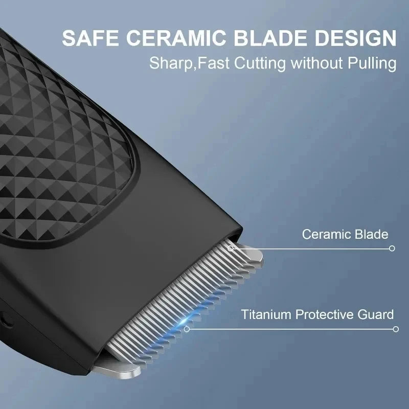 Electric Waterproof Body and Groin Hair Trimmer for Men - 6